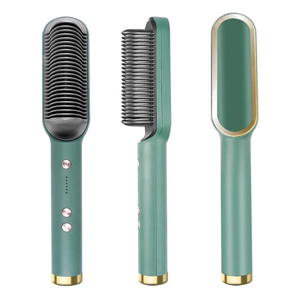 2 in 1 Professional Straightener and Curling Iron Comb Brush (৪৫ ওয়াটের অর্জিনাল প্রডাক্ট )