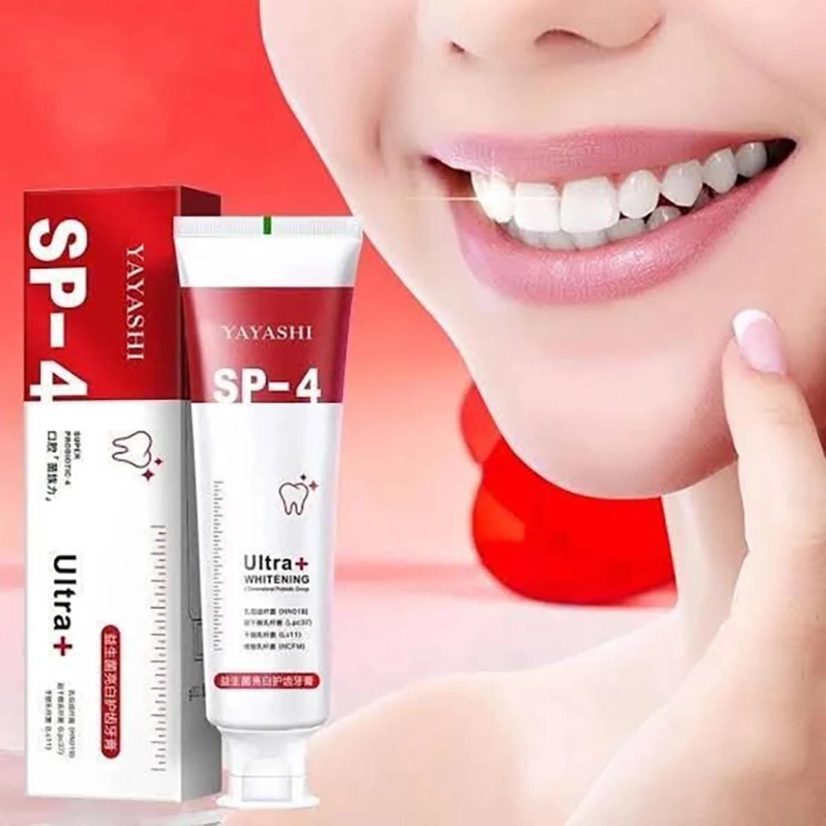 Super Probiotic-4 Whitening Toothpaste (১০০% গ্যারান্টি কার্যকরী টুথপেস্ট)